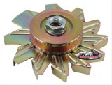 Tuff Stuff Performance Alternator Fan and Pulley Sets 7600AD Fan/Pulley Combo, 1-Groove , V-Belt, Steel, Gold Zinc, 2.250 in. Diameter, .664 in. Bore, Kit thumbnail 1