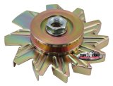 Tuff Stuff Performance Alternator Fan and Pulley Sets 7600AD Fan/Pulley Combo, 1-Groove , V-Belt, Steel, Gold Zinc, 2.250 in. Diameter, .664 in. Bore, Kit thumbnail 2