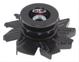 Tuff Stuff Performance Alternator Fan and Pulley Sets 7600BB Fan/Pulley Combo, 2-Groove , V-Belt, Steel, Black, 2.625 in. Diameter, .664 in. Bore, Kit thumbnail 1