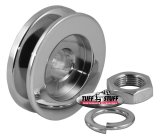 Tuff Stuff Performance Alternator Pulleys 7610E Pulley, Chrome, 1 Groove V-Belt, .664 in. Bore, 2.25 in. Dia., Fits 10SI, 10DN, Hy-Brid, CS130, Each thumbnail 3