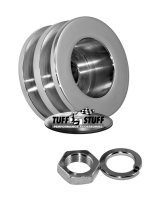 Tuff Stuff Performance Chrome Billet Steel Alternator Pulleys 7610F Pulley, Steel, Chrome, 2-groove V-Belt, .668 in. Bore, 2.628 in. Diameter, Each thumbnail 2