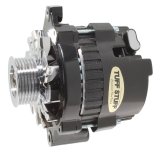 Tuff Stuff Performance Alternators and Generators 7937BST6G Alternator, GM alternator mini racer 1-Wire or OEM Hookup side terminal 6 groove pulley black thumbnail 1
