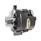 Tuff Stuff Performance Alternators and Generators 7937BST6G Alternator, GM alternator mini racer 1-Wire or OEM Hookup side terminal 6 groove pulley black thumbnail 2