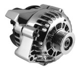 Tuff Stuff Performance High-Amp Output Alternators for 1998-2001 CAMARO, FIREBIRD - 8242NAP GM alternator LS1 125 amp O.E.M. repl. polished aluminum thumbnail 2