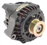 Tuff Stuff Performance High-Amp Output Stealth Black Alternators for 1998-2002 CAMARO, FIREBIRD - 8242NB Alternator, 175 Amp, Replacement, Serpentine, Black, Chevy, Pontiac, Each thumbnail 1