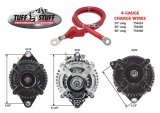 Tuff Stuff Performance MAX AMP Output Factory Cast-Plus Alternators 8319FC1G1W Alternator, 225 AMP, 1-Groove, 1-Wire, Natural, V-Belt Pulley, Each thumbnail 2