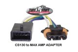 Tuff Stuff Performance MAX AMP Output Factory Cast-Plus Alternators 8320FC1GOE Alternator, 225 AMP, 1-Groove, OEM Wire, Natural, V-Belt Pulley, Left Offset, Each thumbnail 2