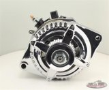 Tuff Stuff Performance MAX AMP Output Alternators 8441C1G1W Alternator, Internal Regulator, 225 Amp, One Wire, V-Belt Pulley, Chrome, Ford, Each thumbnail 2