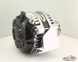 Tuff Stuff Performance MAX AMP Output Alternators 8441C6G1W Alternator, Internal Regulator, 225 Amp, One Wire, Serpentine Pulley, Chrome, Ford, Each thumbnail 2