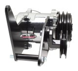 Tuff Stuff Performance Air Conditioner Brackets 8496B A/C Compressor Bracket for Sanden SD508 W/ BBC Long Water Pump Black Powder Coated thumbnail 2