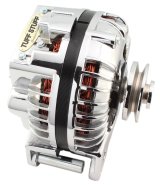 Tuff Stuff Performance High-Amp Output Alternators 8509RDPSP Alternator, One-Wire, 100 Amps, 1-Groove V-Belt, Polished Finish, Chrysler, Dodge, Plymouth, Each thumbnail 3