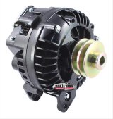 Tuff Stuff Performance High-Amp Output Stealth Black Alternators 8509REDP Alternator, One-Wire, 100 Amps, 2-Groove V-Belt, Finish, Chrysler, Dodge, Plymouth, Each thumbnail 2