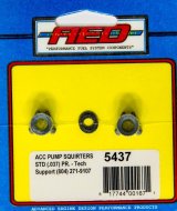 AED Accelerator Pump Discharge Nozzles 5437 Nozzles, Squirters, 0.037 in., Straight, Pair thumbnail 2