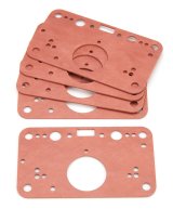 AED Non-Stick Metering Block Gaskets 5840 Gaskets, Block, Blue Fiber, Reusable, Holley, Primary/Seconday, Holley, Set of 5 thumbnail 2