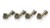 AED Drop-Leg Carburetor Boosters 60722 Boosters, 0.160 in., Holley, 4150, Set of 4 thumbnail 2