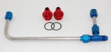 AED Stainless Fuel Line Kits 60946 Line, Hard Steel, Holley, 4160, -6 AN Inlet, Kit thumbnail 1
