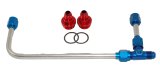 AED Stainless Fuel Line Kits 60946 Line, Hard Steel, Holley, 4160, -6 AN Inlet, Kit thumbnail 2
