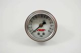 AED Fuel Pressure Gauges 6101 Gauges, Pressure, 0-15 psi, 1 1/2 in. Dia., Analog, Mechanical, 1/8 in.-NPT, Stainless, Chrome Plate, Full Sweep, Liquid Filled, White Face, Each thumbnail 2