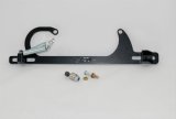 AED Billet Throttle Linkage and Spring Brackets 6600BK Cable Bracket, Aluminum, Black Anodized, Holley, 4150, Fits GM Cable, Each thumbnail 1