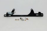 AED Billet Throttle Linkage and Spring Brackets 6605BK Cable Bracket, Aluminum, Black Anodized, Holley, 4500, Fits GM Cable, Each thumbnail 2