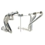 Doug's Headers D308 Headers, Long Tube, Steel, Ceramic Coated, Chevy, Small Block, Pair thumbnail 1