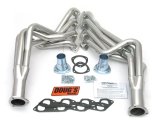 Doug's Headers D316 Headers, Long Tube, Steel, Silver Ceramic Coated, Chevy, Pontiac, Pair thumbnail 2