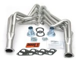 Doug's Headers D316 Headers, Long Tube, Steel, Silver Ceramic Coated, Chevy, Pontiac, Pair thumbnail 4
