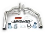Doug's Headers D317 Headers, Long Tube, Steel, Silver Ceramic Coated, Chevy, Pair thumbnail 4