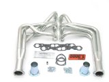 Doug's Headers D324 Headers, Long Tube, Steel, Silver Ceramic Coated, Chevy, Pontiac, Pair thumbnail 2