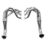 Doug's Headers D329 Headers, Fenderwell, Steel, Silver Ceramic Coated, Chevy, Pair thumbnail 1