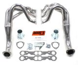 Doug's Headers D329 Headers, Fenderwell, Steel, Silver Ceramic Coated, Chevy, Pair thumbnail 2