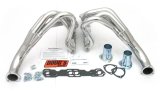 Doug's Headers D329 Headers, Fenderwell, Steel, Silver Ceramic Coated, Chevy, Pair thumbnail 4