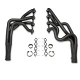 Doug's Headers D3351-B Headers, Long Tube One-piece, Steel, Temporary Non-high Temperature Paint, Round Port, Chevrolet, Pontiac, Small Block LS, Pair thumbnail 1