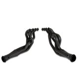 Doug's Headers D3351-B Headers, Long Tube One-piece, Steel, Temporary Non-high Temperature Paint, Round Port, Chevrolet, Pontiac, Small Block LS, Pair thumbnail 2