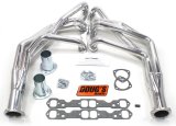 Doug's Headers D368 Headers, Long Tube, Steel, Ceramic Coated, Chevy, V8, Pair thumbnail 2