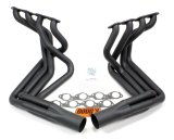 Doug's Headers D381-B Headers, Side Mount, Steel, High Temperature Black Paint, Chevy, Pair thumbnail 4