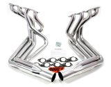 Doug's Headers Stainless Steel D381-SS Headers, Side Mount, Steel, Polished, Chevy, Pair thumbnail 2