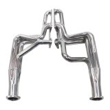 Doug's Headers D564 Headers, Long Tube, Steel, Ceramic Coated, Pontiac, 326-400, V8, Pair thumbnail 1