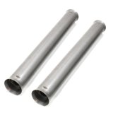 Doug's Headers Corvette Side Pipe Mufflers for 1963-1982 CORVETTE - D950 Mufflers, Glasspack-style, Steel, Natural, 4 in. Diameter, 30 in. Length, Pair thumbnail 2