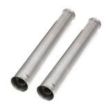 Doug's Headers Corvette Side Pipe Mufflers for 1963-1982 CORVETTE - D952 Muffler, Pipe, High-Flow, 4.00 in. Inlet, 33.375 in. Length, Steel, Pair thumbnail 1