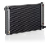 Be Cool OE Series Radiators 17008 Radiator, Series, Aluminum, Black, GM, A-Body, Each thumbnail 1