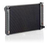 Be Cool OE Series Radiators 17008 Radiator, Series, Aluminum, Black, GM, A-Body, Each thumbnail 2