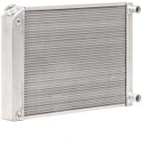 Be Cool Bone Yard LS Swap Radiators 35201 Radiator, Yard, Universal, Aluminum, Natural, 22.000 in. Wide, 19.500 in. High, Each thumbnail 2