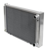 Be Cool Bone Yard LS Swap Radiators 35202 Radiator, Yard, Universal, Aluminum, Natural, 26.500 in. Wide, 19.500 in. High, Each thumbnail 2