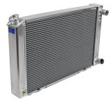 Be Cool Bone Yard LS Swap Radiators 35202 Radiator, Yard, Universal, Aluminum, Natural, 26.500 in. Wide, 19.500 in. High, Each thumbnail 6