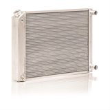Be Cool Bone Yard LS Swap Radiators 35223 Radiator, Yard, Universal, Aluminum, Natural, 28.250 in. Wide, 17.000 in. High, Each thumbnail 1