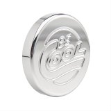 Be Cool Radiator Caps 71001 Cap, Aluminum, Polished, Round, Logo, 13 psi, Each thumbnail 1