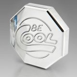 Be Cool Radiator Caps 71002 Cap, Aluminum, Polished, Octagon, Logo, 13 psi, Each thumbnail 1