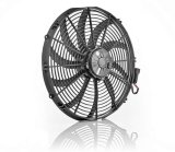 16 Inch 3,000 CFM Be Cool Qualifier Fan 75068 Electric Fan, Qualifier, Single, in. Diameter, Puller, 3,150 cfm, Plastic, Black, Each thumbnail 3