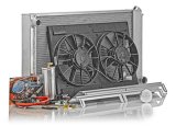 Be Cool Factory Fit Modules for 1967-1969 CAMARO, FIREBIRD - 80168 Power Cooling Modules, Exact Fit, Aluminum, Natural, Chevy, Pontiac, Big Block, Kit thumbnail 2